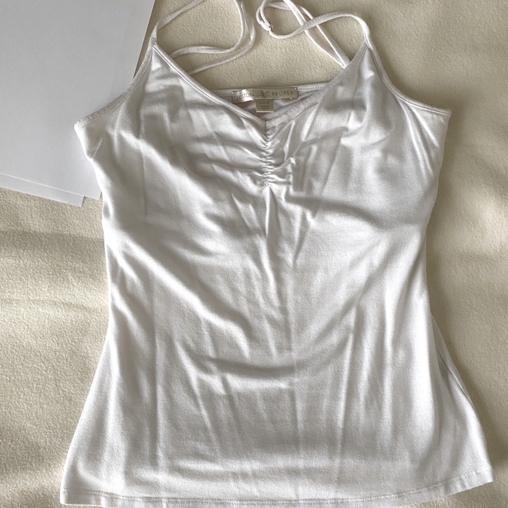 ☆*:.｡.Gathered Cami W/Built In Bra.｡.:*☆ 4/$20!